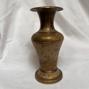 Ornate Brass Vase